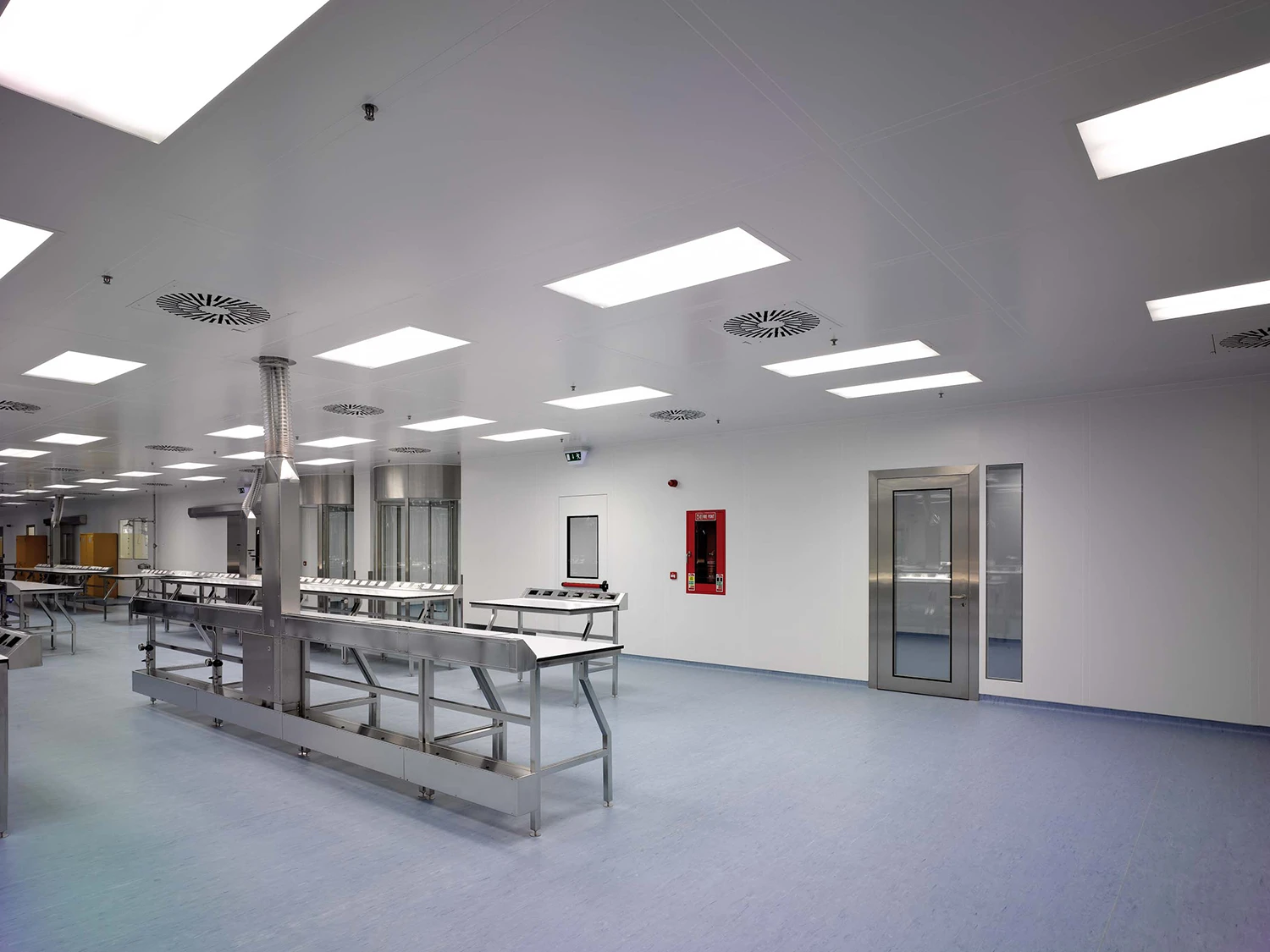 Cloison plafond monobloc