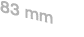 83 mm