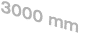 3000 mm