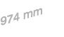974 mm