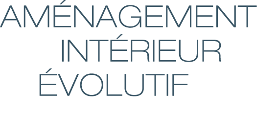 Am nagement    int rieur      volutif